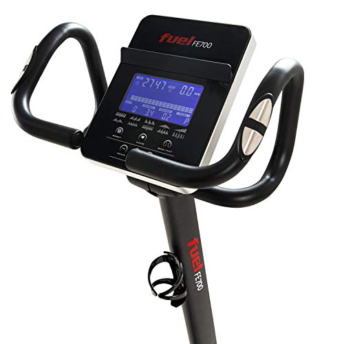 FUEL Fitness FE700 Ergometer Fahrrad für Zuhause, Induktionsbremse, Watt-Steuerung, leiser Riemenantrieb, 9 Schwungrad, Nutzergewicht bis 150kg, 12 Programme, LCD-Display, Kinomap-App, inkl. Brustgurt - 3