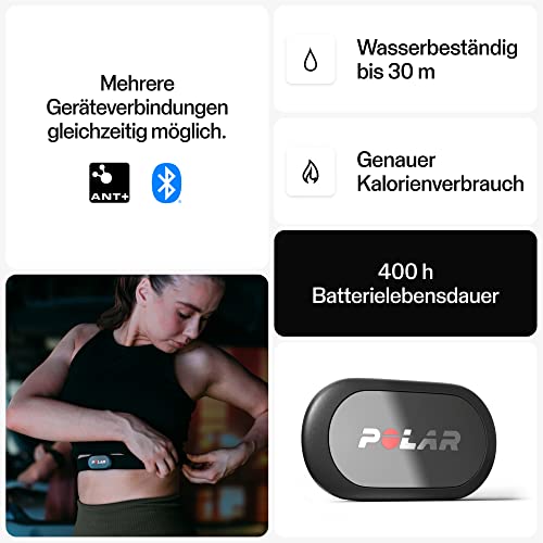 Polar H9 Herzfrequenz-Sensor – ANT+ Bluetooth Brustgurt - 4