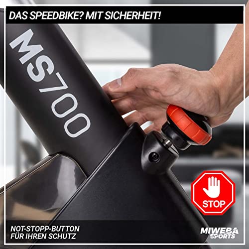Miweba Sports Profi Indoor Cycling Bike MS700 - 8