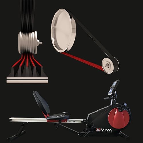 AsVIVA RA6 2in1 Rudergerät & Liegeergometer - 12