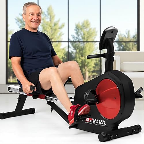 AsVIVA RA6 2in1 Rudergerät & Liegeergometer - 16