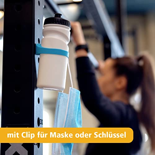 Gymbutler® - Doppel-Pack - Magbutler Magnetischer Flaschenhalter für das Gym / bekannt aus TV-Gründershow / Macht Trainieren Einfacher (Anthrazit) - 7