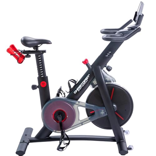Christopeit Sport Racer Bike 4.0 Heimtrainer – bis120 kg Körpergewicht, 7,5kg Schwungmasse, APP Kompatibel - 3