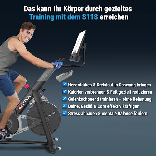 AsVIVA S11S Indoor-Cycling-Bike - 12