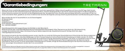 NEU Tretmann Rudergerät für Zuhause Set - extra leise- [Wirbelstrombremse2.0] bis 150KG Zertifiziert | patentiert ErgoKonzept | Rudergerät Magnet Rudermaschine Rudergeräte Ruder Fitnessgeräte - 9
