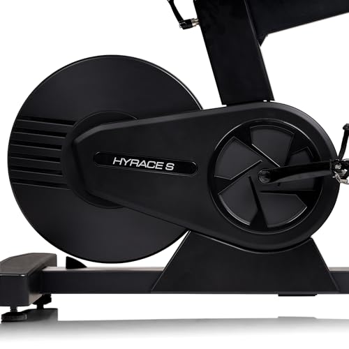 HAMMER Speedbike HyRace S – Indoor Cycle Heimtrainer mit 20 kg Schwungmasse, Tablet- & Smartphonehalterung, Bluetooth, kompatibel mit Kinomap & Zwift, Fitnessbike in Studioqualität - 4