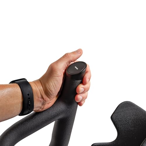 HAMMER Speedbike HyRace S – Indoor Cycle Heimtrainer mit 20 kg Schwungmasse, Tablet- & Smartphonehalterung, Bluetooth, kompatibel mit Kinomap & Zwift, Fitnessbike in Studioqualität - 9