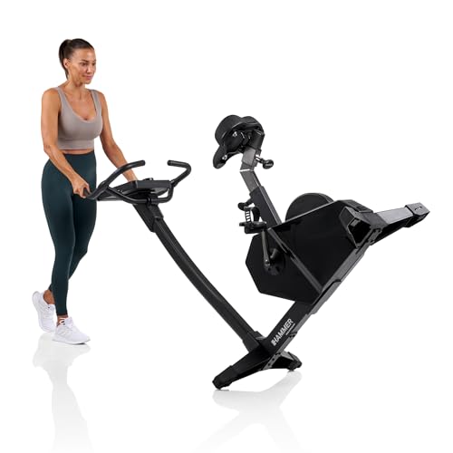 HAMMER Ergometer Spheris 4.0, 10 kg Schwungmasse, Tablethalterung, Bluetooth, kompatibel mit Kinomap und Zwift, bis 180 kg belastbar - 8