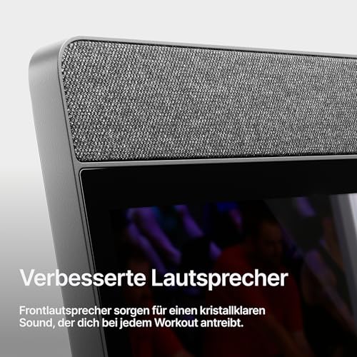 Peloton Cross Training Bike Fitnessgerät, Indoor-Spinning Bike für das Training zu Hause, Kompaktes Fitnessbike für Cardio und Krafttraining & Indoor-Cycling, Black - 5