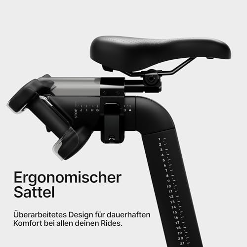 Peloton Cross Training Bike+ Fitnessgerät, Indoor Spining Bike+ für das Training zu Hause, Kompaktes Fitnessbike für Cardio und Krafttraining & Indoor-Cycling, Black - 12