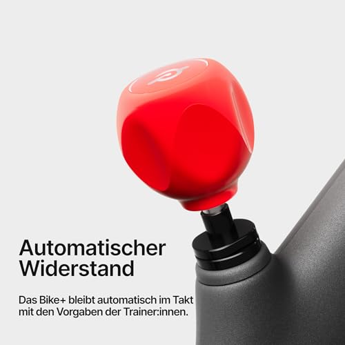 Peloton Cross Training Bike+ Fitnessgerät, Indoor Spining Bike+ für das Training zu Hause, Kompaktes Fitnessbike für Cardio und Krafttraining & Indoor-Cycling, Black - 5