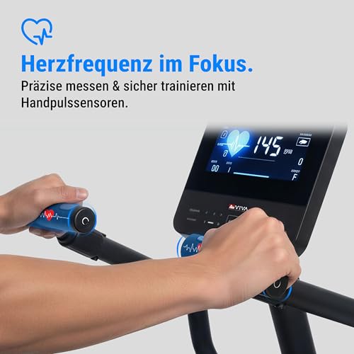 Liegeergometer Heimtrainer AsVIVA R7 mit APP-Bluetooth - 11