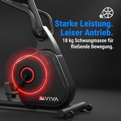 Liegeergometer Heimtrainer AsVIVA R7 mit APP-Bluetooth - 7