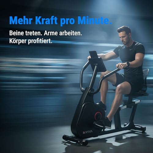 Liegeergometer Heimtrainer AsVIVA R7 mit APP-Bluetooth - 9
