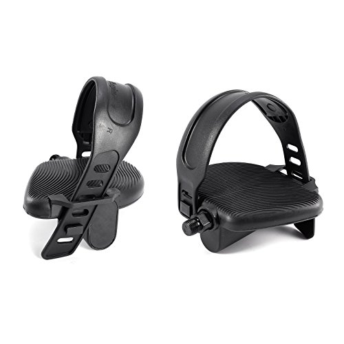 Hamimelon Heimtrainerpedale mit Riemen - 4